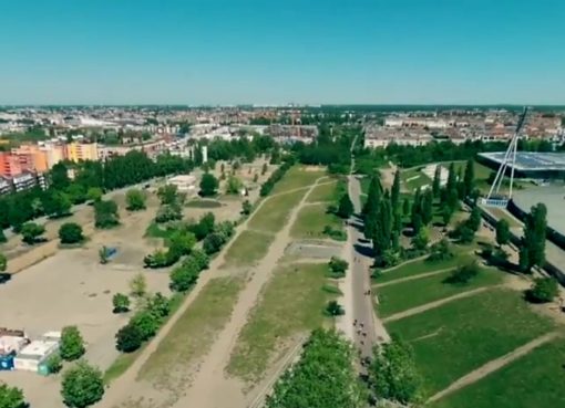 Überblick über den Mauerpark