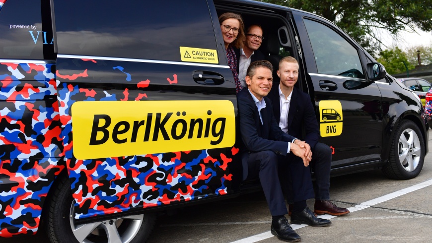 Berlkönig am Start