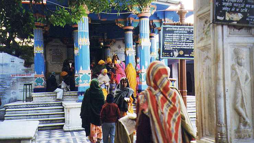 Brahma-Tempel in Pushkar - Foto: © Roswitha Mosler