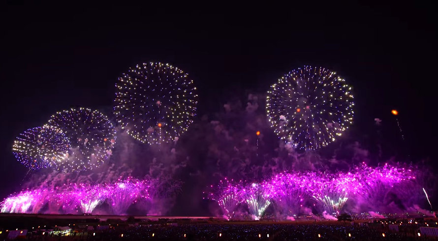 Nagaoka Feuerwerk Festival 2018