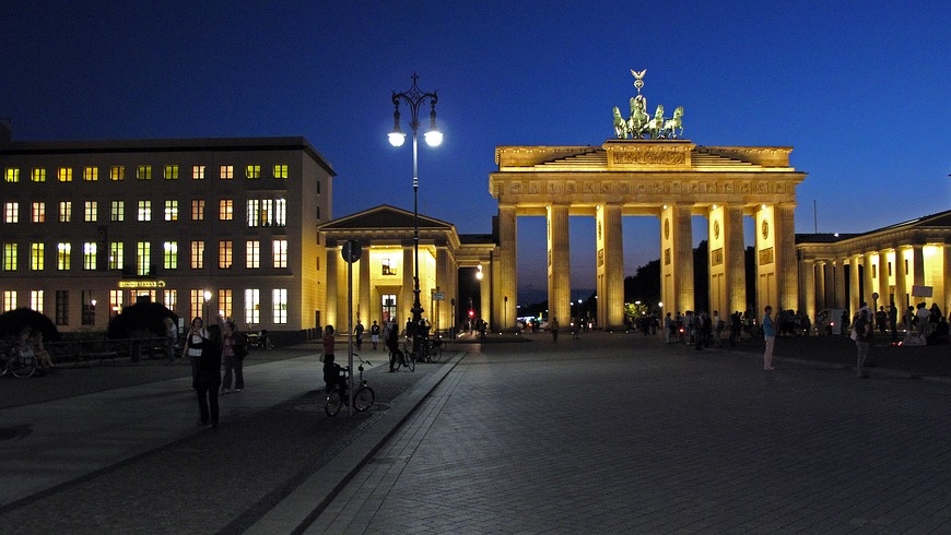 Pariser Platz mit dem Brandenburger Tor