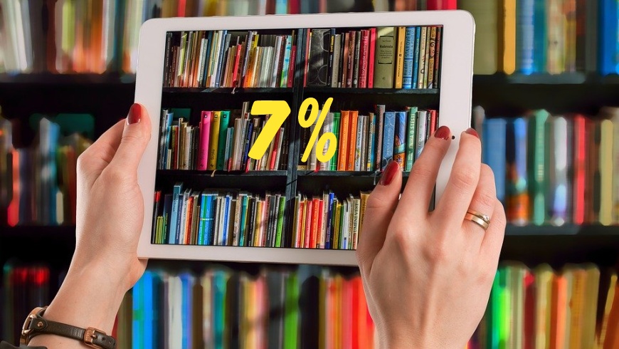 7% MWST. für digitale Medien und Bücher