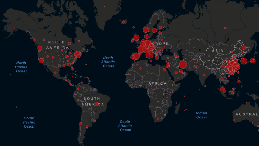Coronavirus COVID-19 Global Dashboard