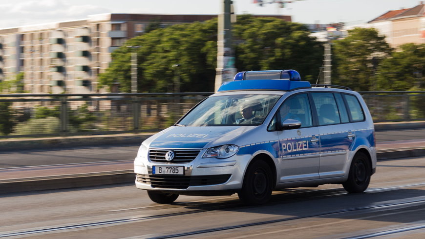 Streifenwagen Polizei Berlin