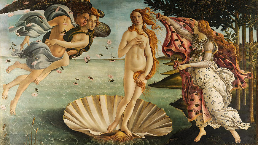 Boticelli - Die Geburt der Venus