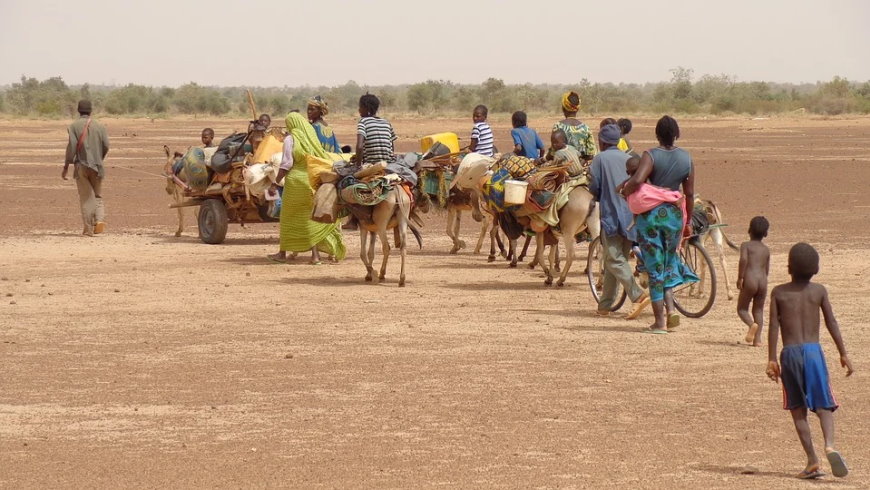 Migration in Burkina Faso bei Ouagadougou