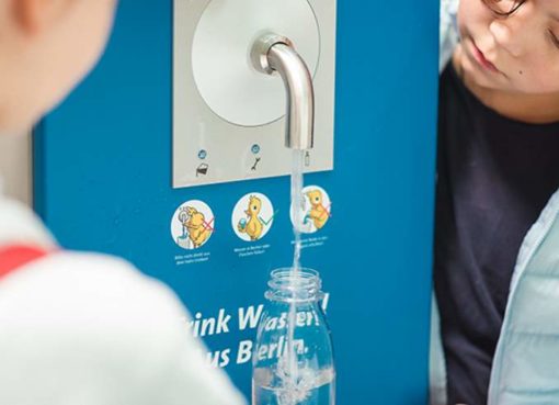 Wasserspender an Schulen