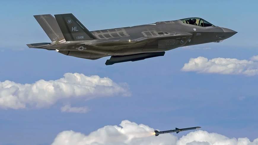 Stealth-Kampfflugzeug Lockheed Martin F35 A Lightning II