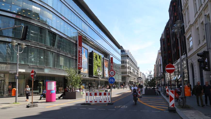 „Flaniermeile“ Friedrichstraße