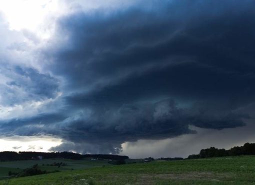 Unwetterwarnung: Gewitterzelle