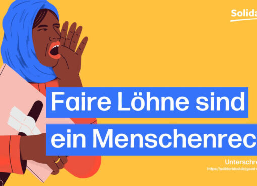 NGO Solidaridad für faire Löhne