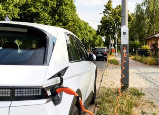 Öffentlicher Laternenladepunkt in Steglitz-Zehlendorf