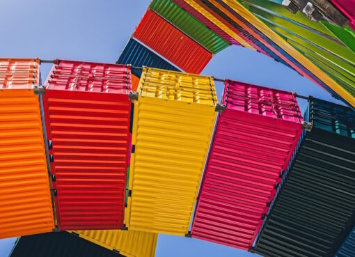 Catène de Container in LeHavre