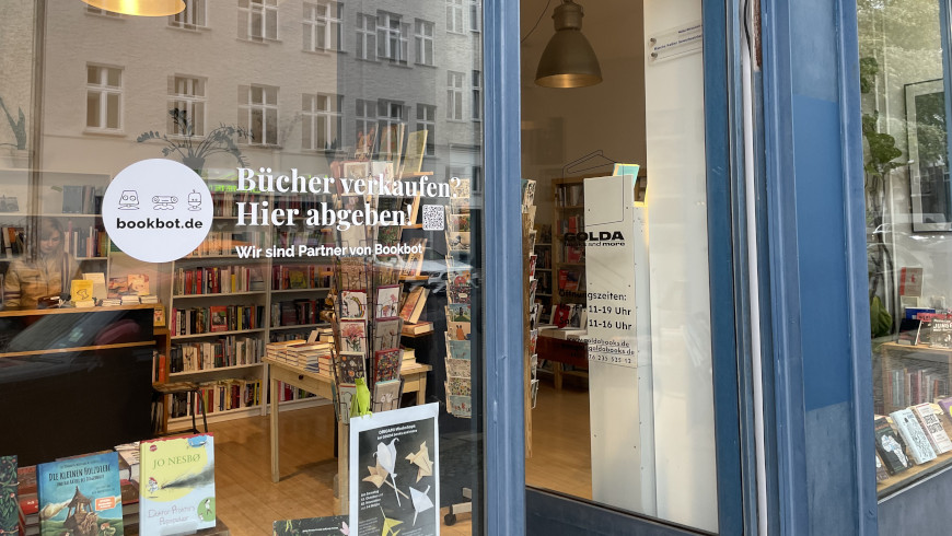 Buchhandlung „GOLDA books and more“