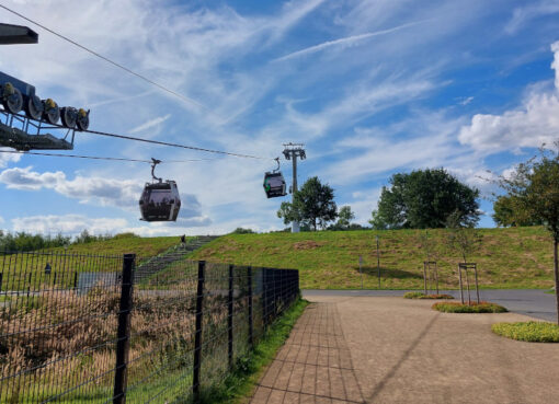 Seilbahn Kienbergpark Gärten der Welt