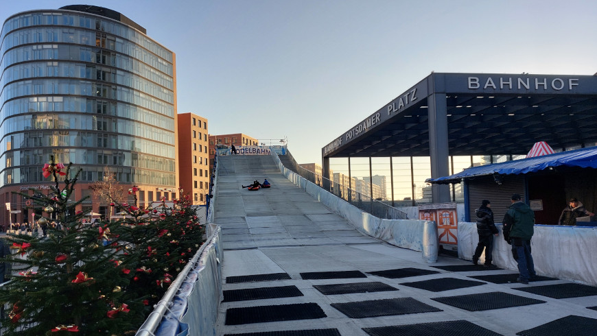 Vorweihnacht am Potsdamer Platz