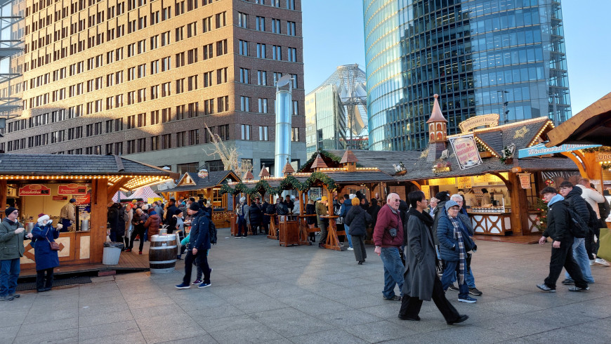 Vorweihnacht am Potsdamer Platz