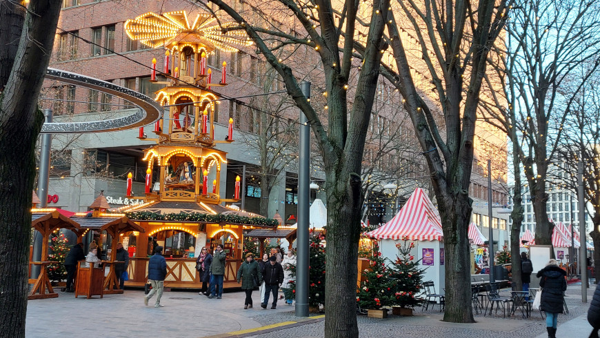 Vorweihnacht am Potsdamer Platz
