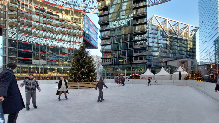 Vorweihnacht am Potsdamer Platz