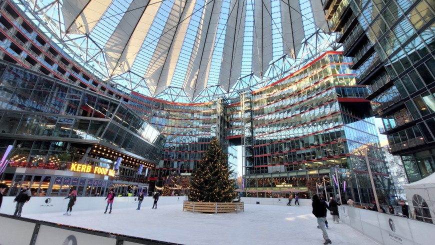 Vorweihnacht am Potsdamer Platz