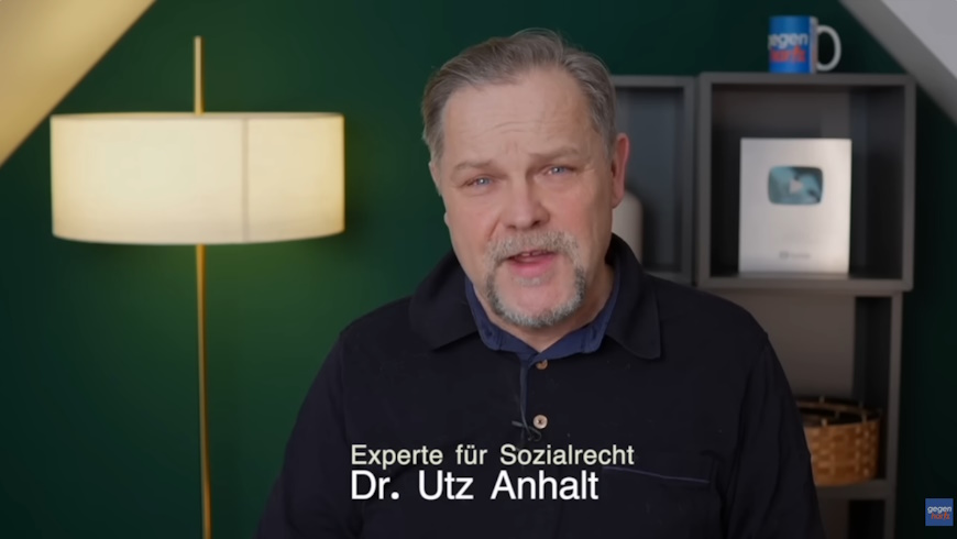 Sozialrechtsexperte Dr. Utz Anhalt