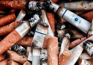 Zigarettenkippen