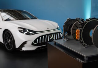 Mercedes Benz Axial-Fluss-Motor