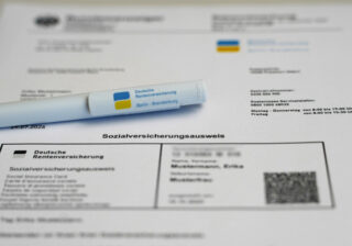 Sozialversicherungsnummernnachweis der DRV