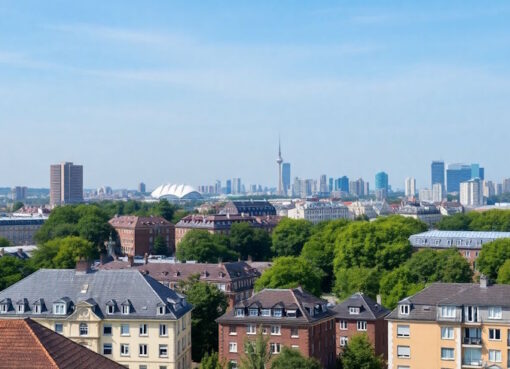 Skyline der Mieterstadt Berlin